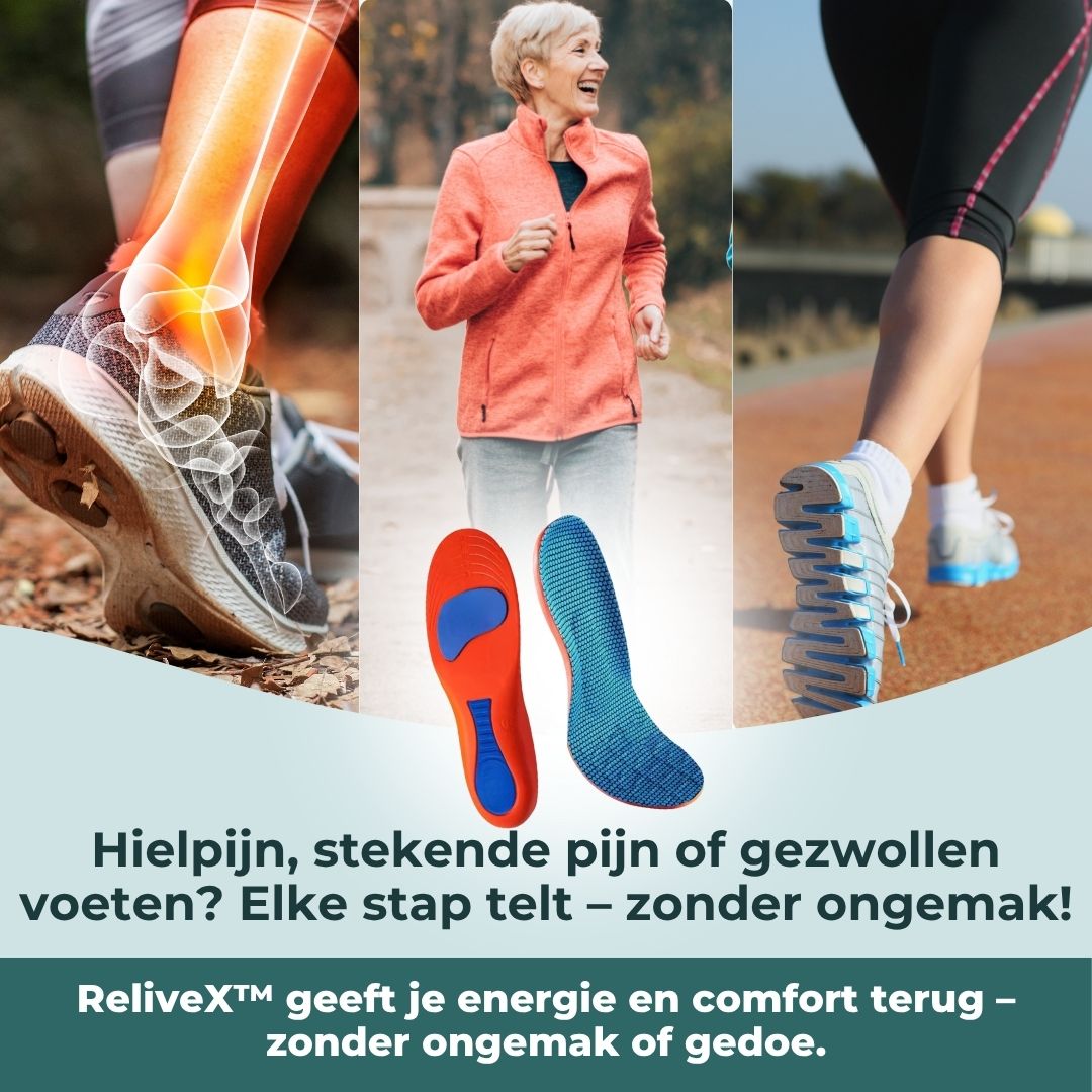ReliveX™ Demping & Steun Inlegzolen - ReliveX